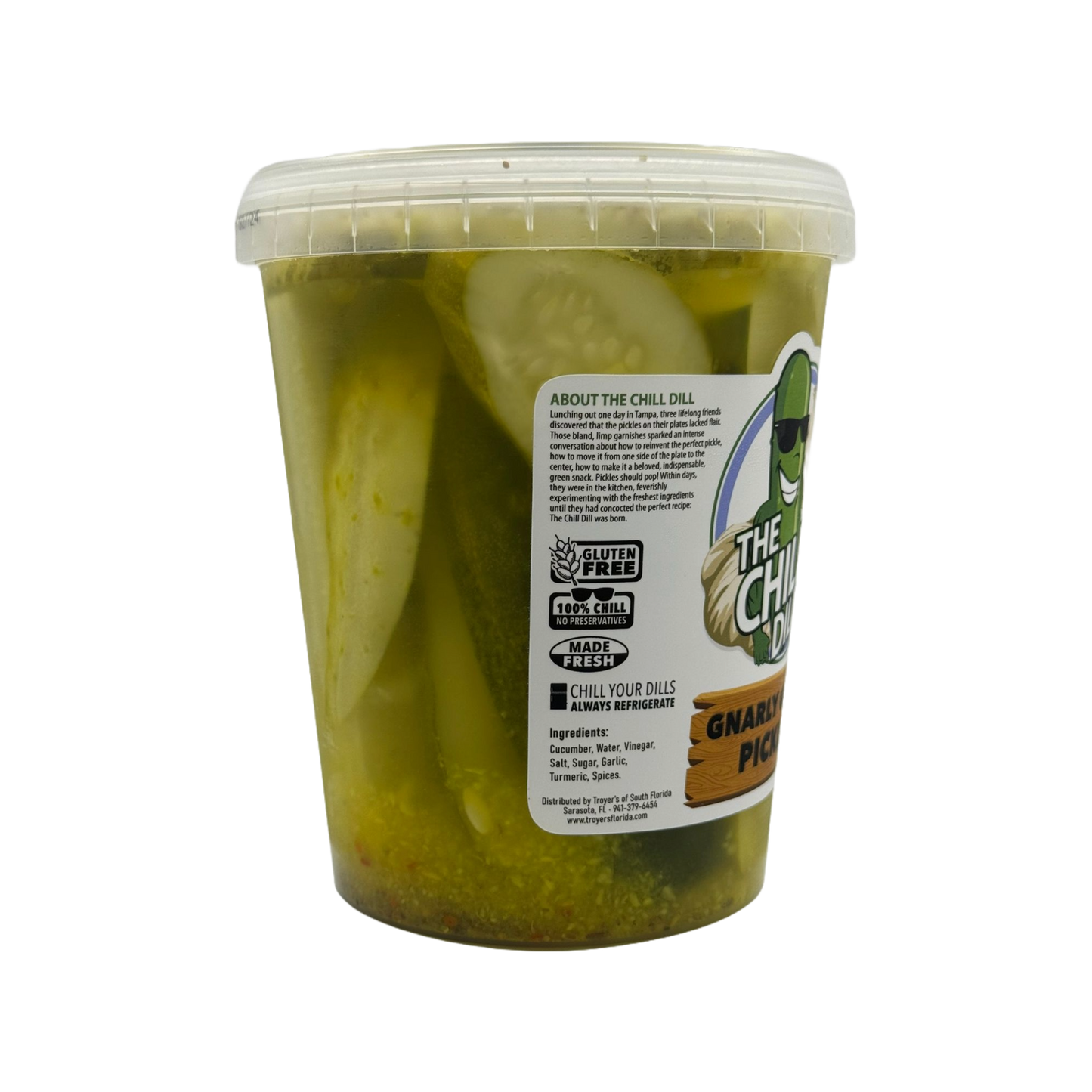 The Chill Dill - Garlic Pickles 32oz