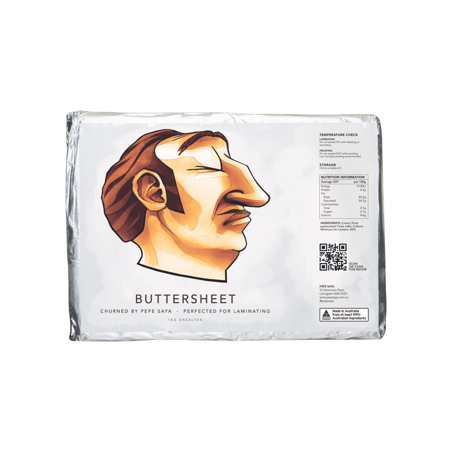 Pepe Saya Buttersheet 1kg